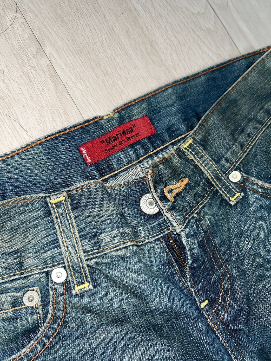 리바이스 리페어 부츠컷 데님 팬츠 517 상품이미지2