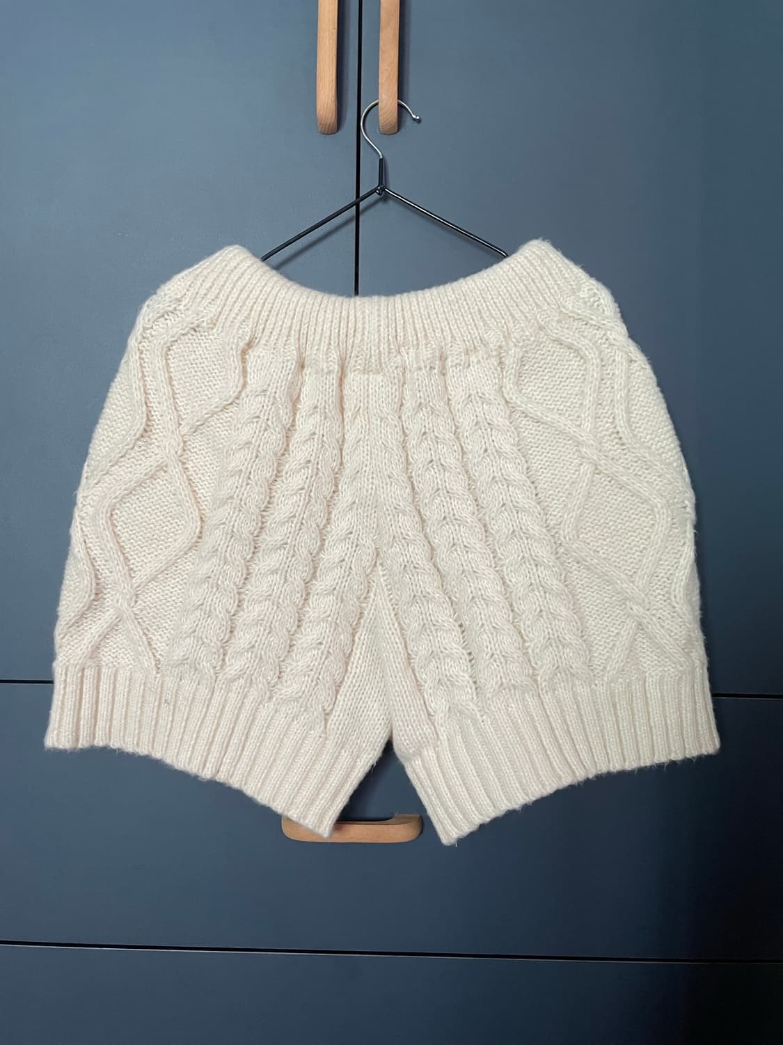 모리 러블리 니트 하프팬츠 + 폴라탑 겨울 셋업 상품이미지2