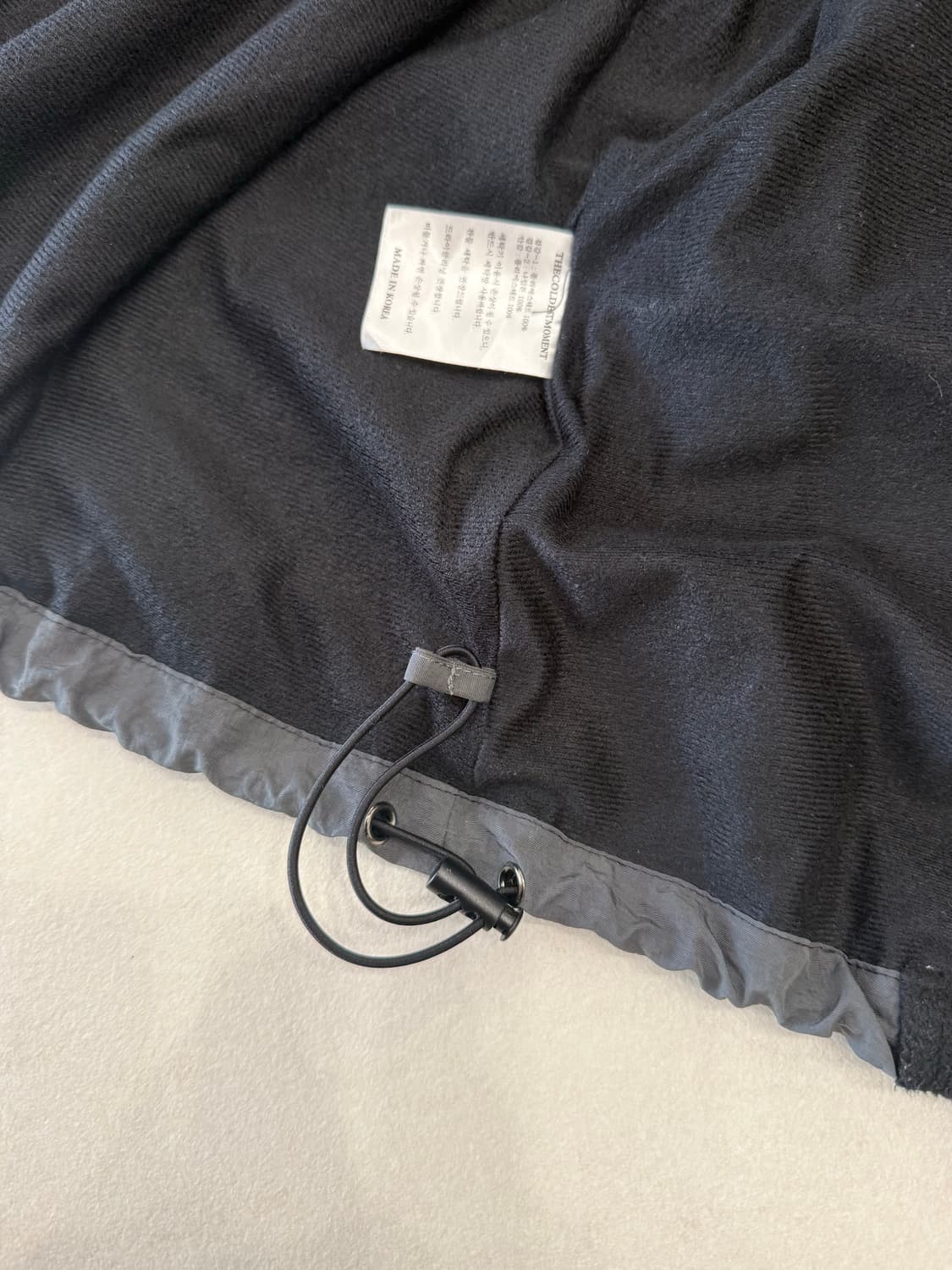 더콜디스트모먼트 플리스 후드집업 상품이미지3