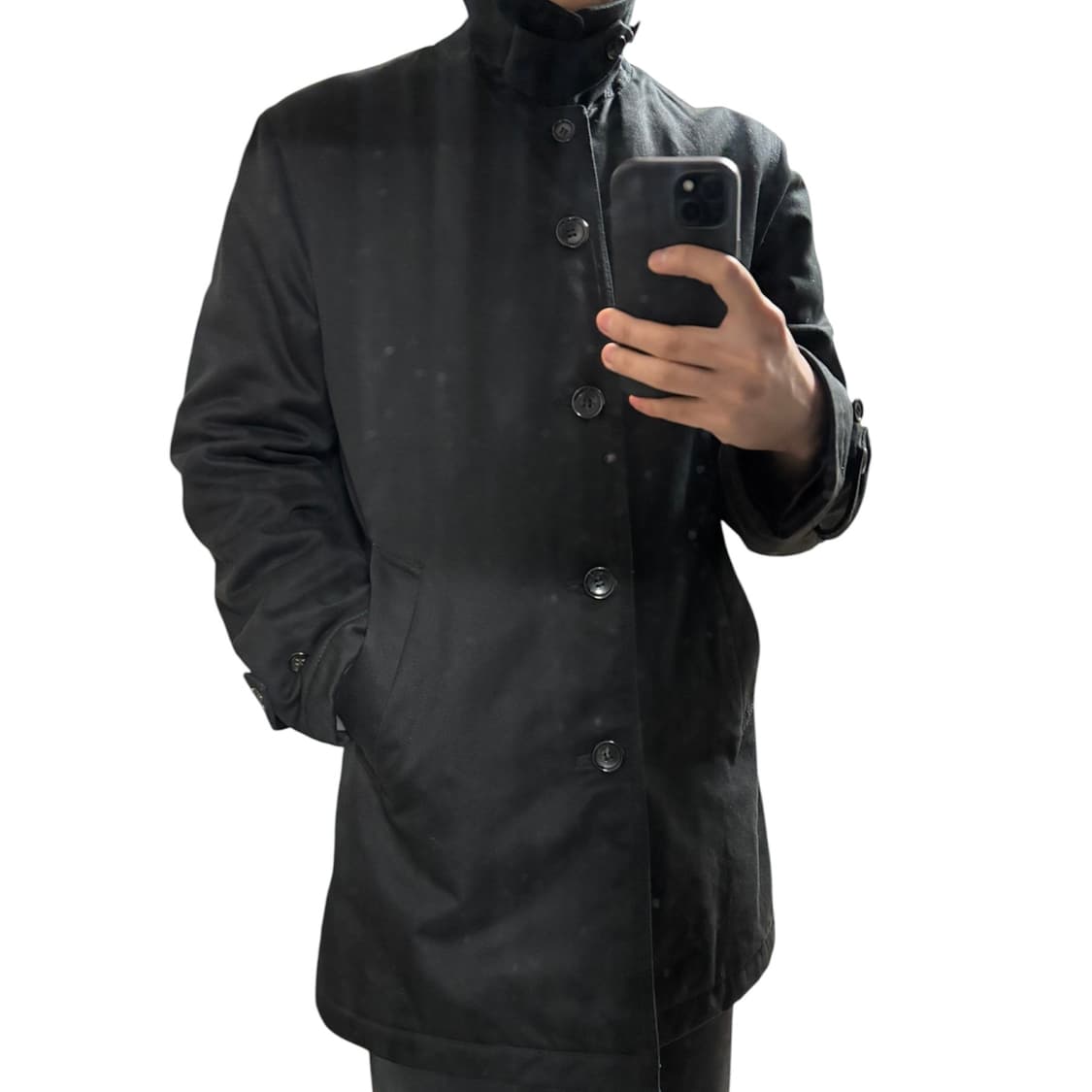 [S] 꼼데가르송 옴므 05AW 플리스 안감 코트 상품이미지9