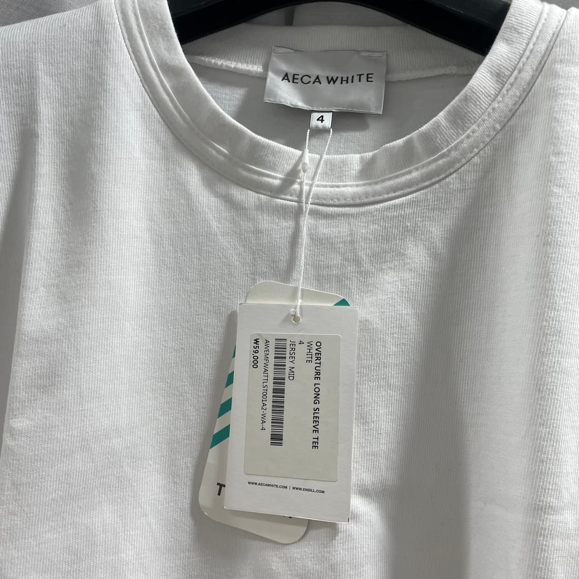 에이카화이트/ 베이직 롱슬리브/ 4 상품이미지6
