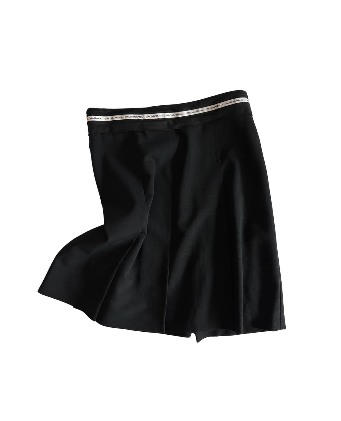 DOLCE&GABBANA logo band wool skirt 상품이미지9