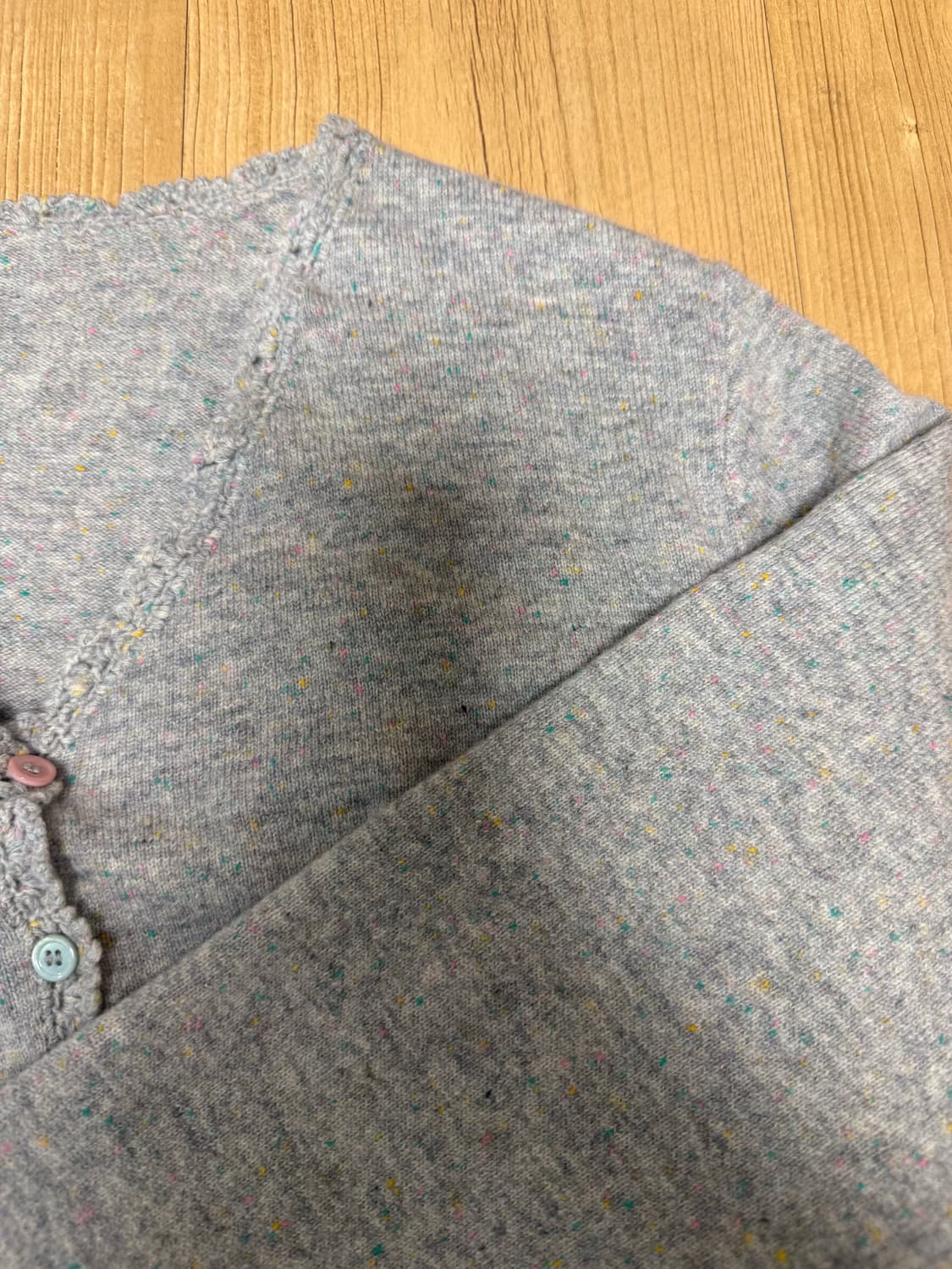 르니나 SALENA 울 브이넥 가디건 그레이 상품이미지8