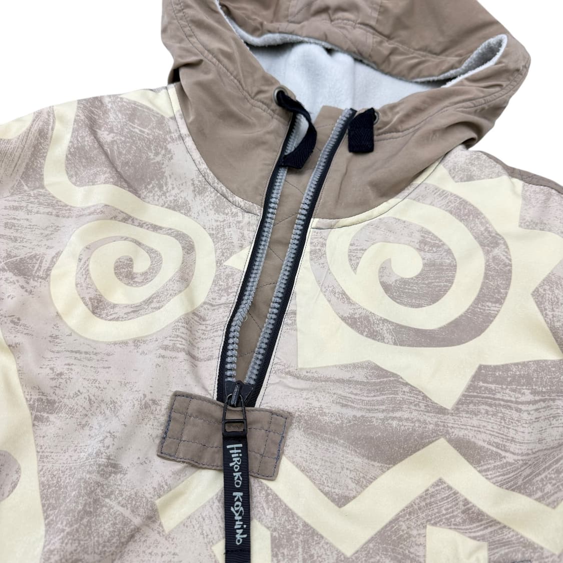히로코 코시노 프린팅 후드 아노락 자켓 상품이미지4