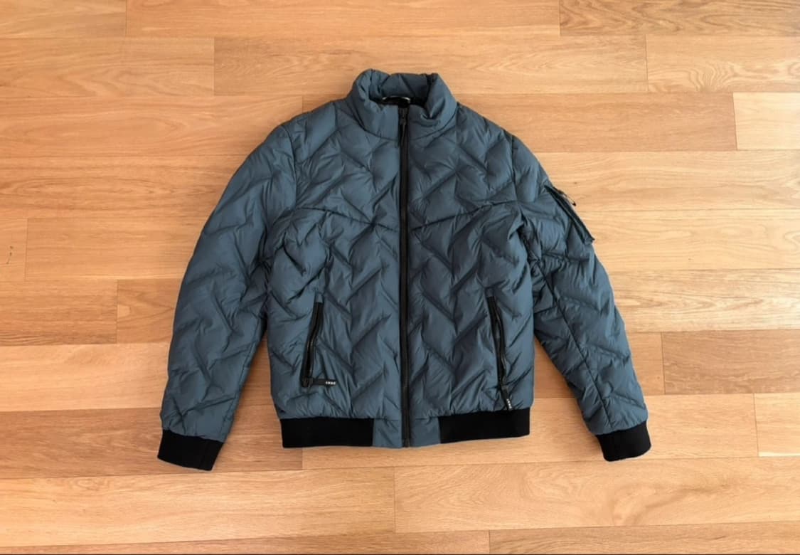 DKNY 남성 웰디드 퀼팅 봄버 자켓 M 상품이미지1