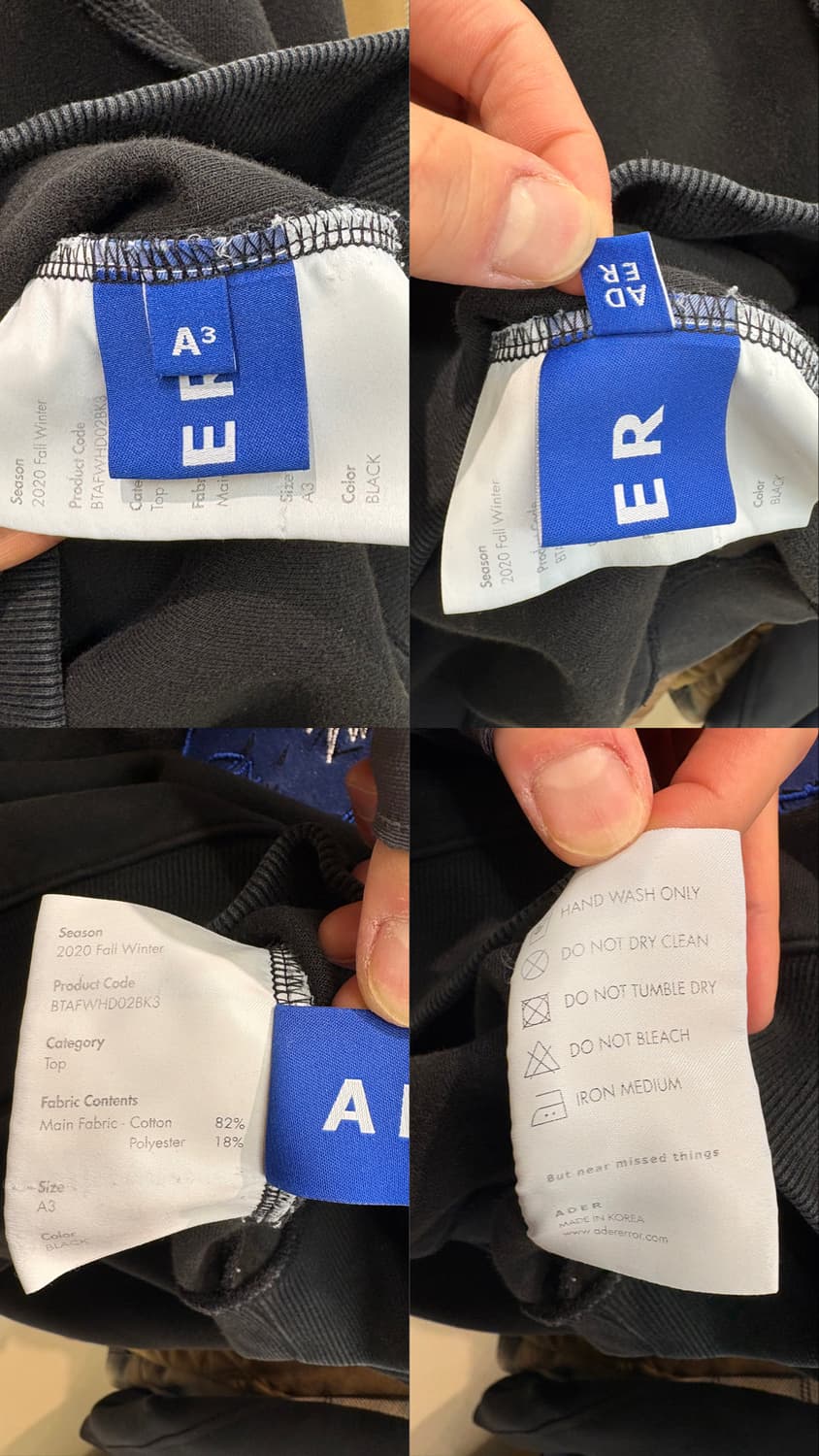 아더에러 블라썸 후드티 상품이미지10