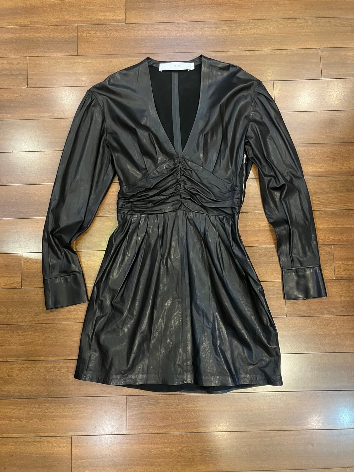 이로 양가죽 원피스 상품이미지1