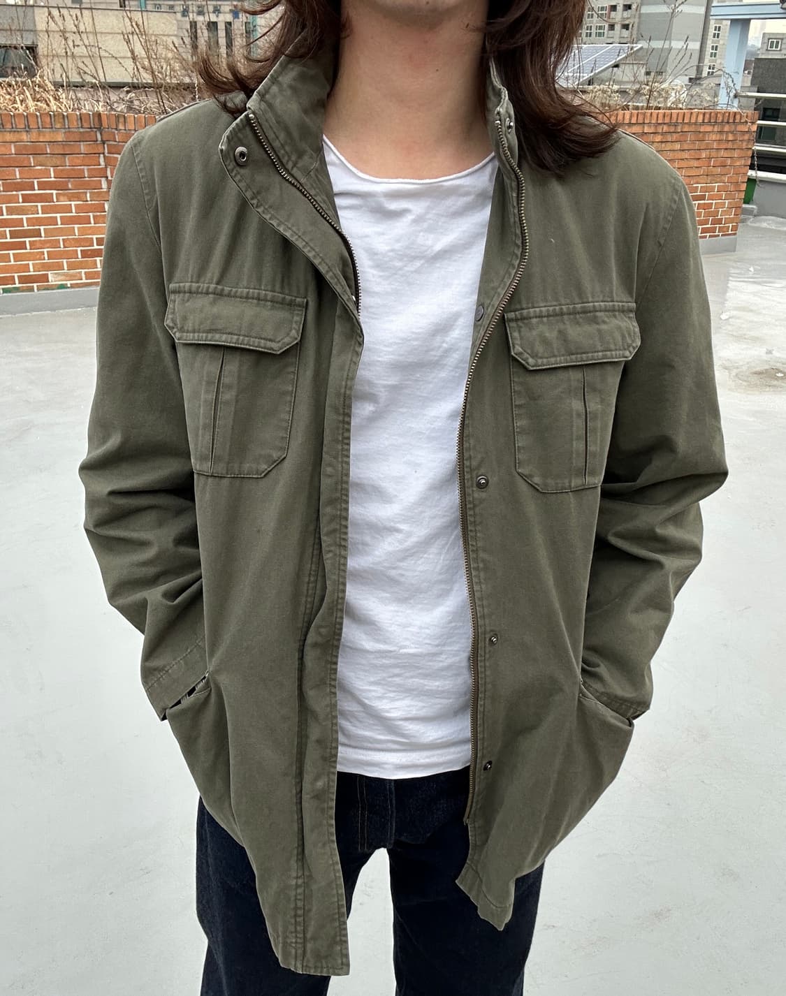 (L) 지아니 발렌티노 필드자켓 상품이미지1