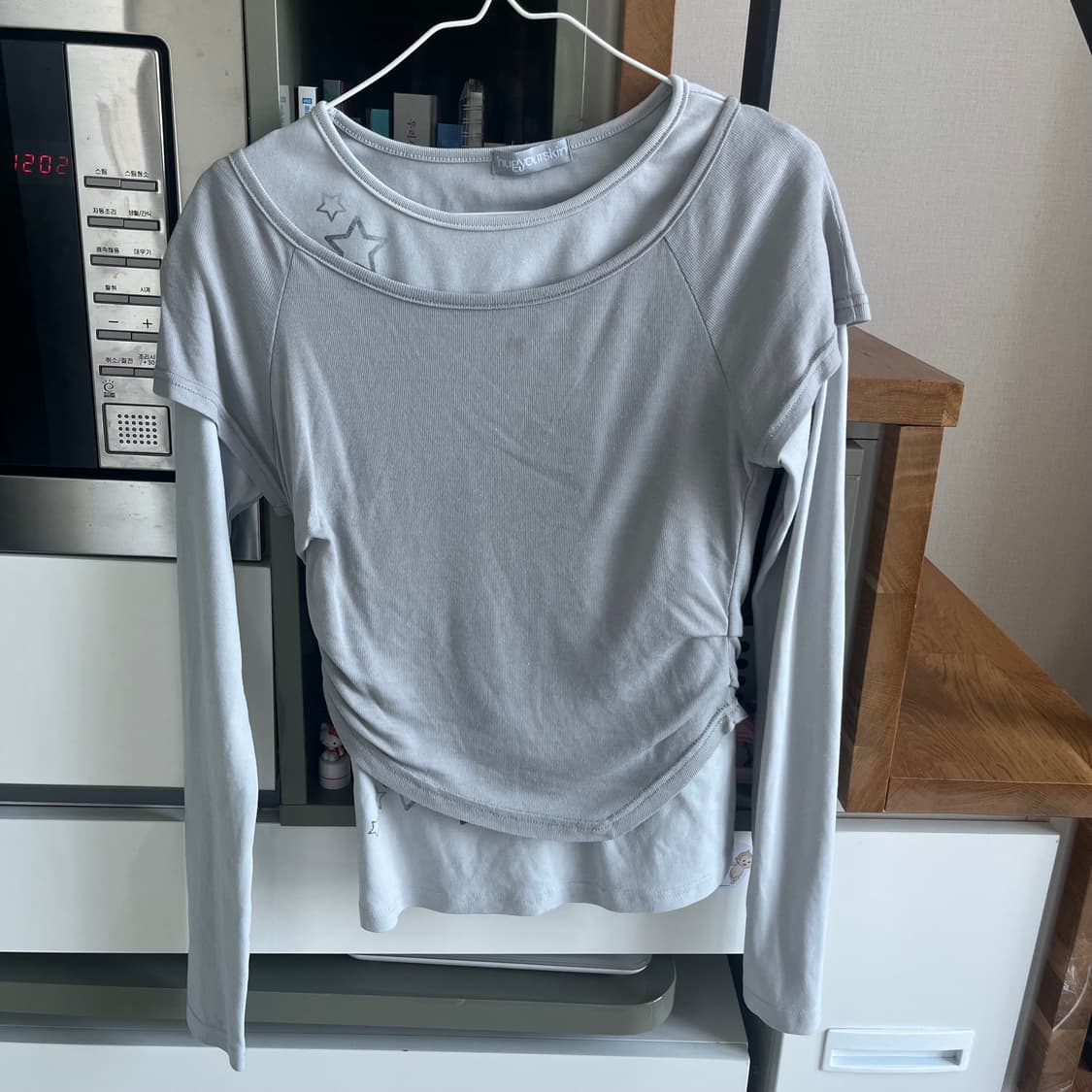 허유스 허그유어스킨 레이어드 티셔츠 상품이미지1