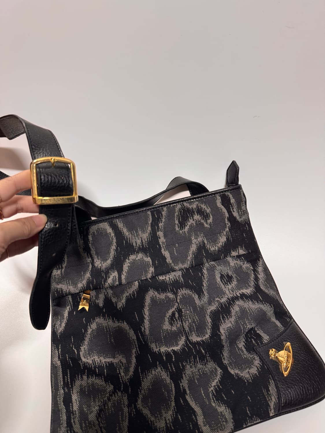 비비안웨스트우드 레오파드 크로스백 상품이미지3