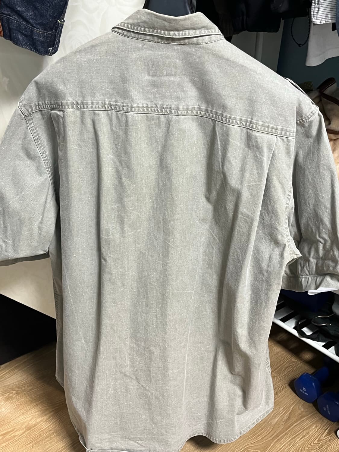 [L] 칼하트 FR 방염 유틸리티 워크 셔츠 (견장 디테일) 상품이미지6