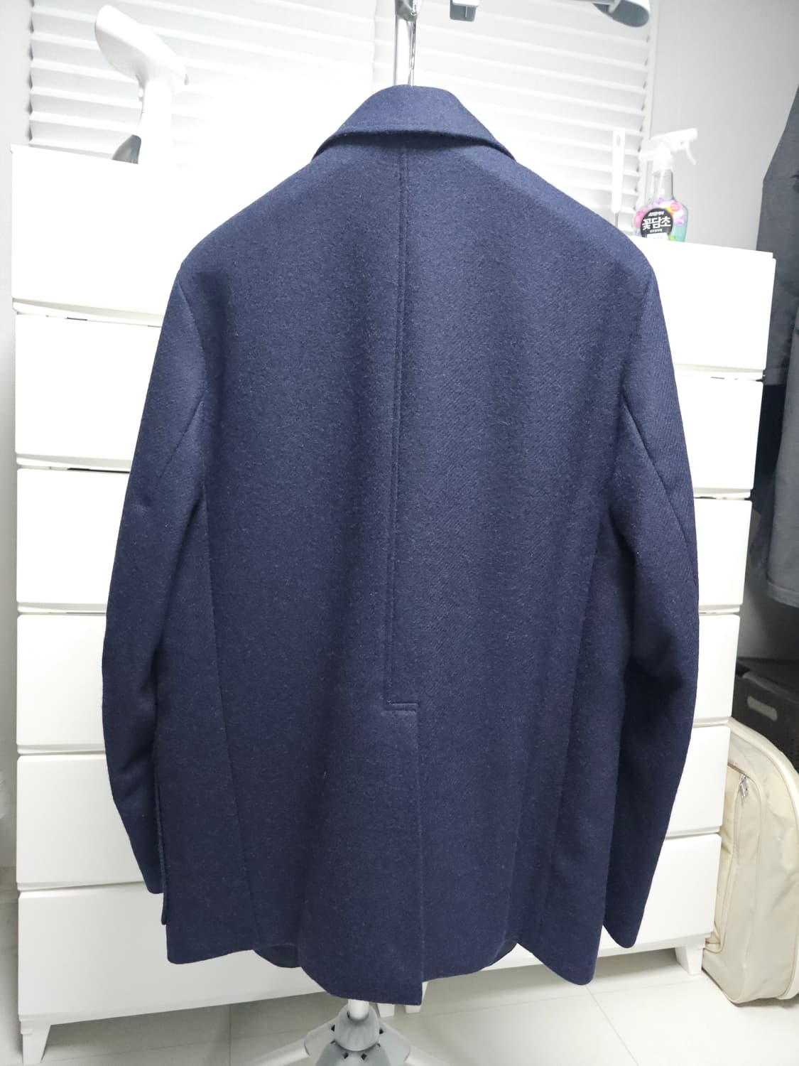 리넥츠 아브라함문 트위드 색컷 블레이저 (네이비) 3 사이즈 상품이미지2