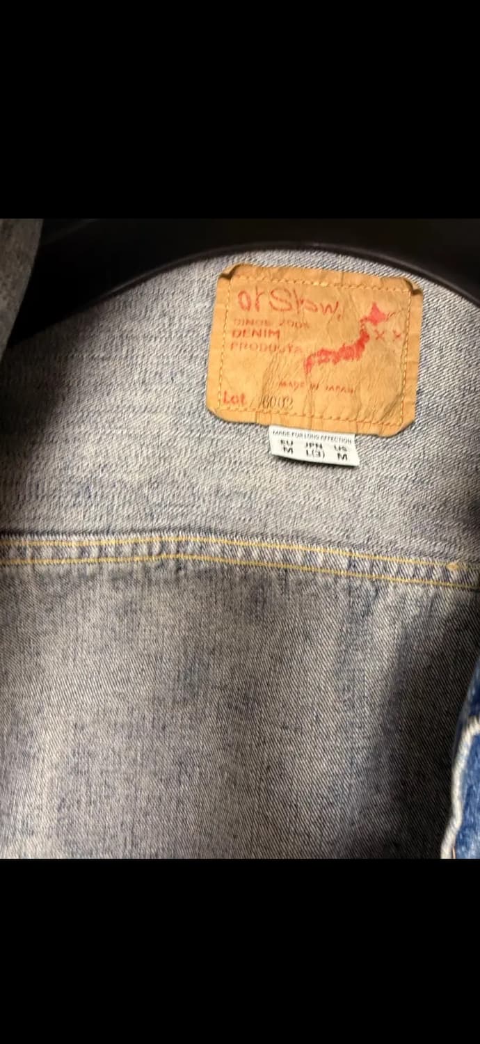 오어슬로우 2세대 2year 데님자켓 3사이즈 판매합니다 상품이미지5