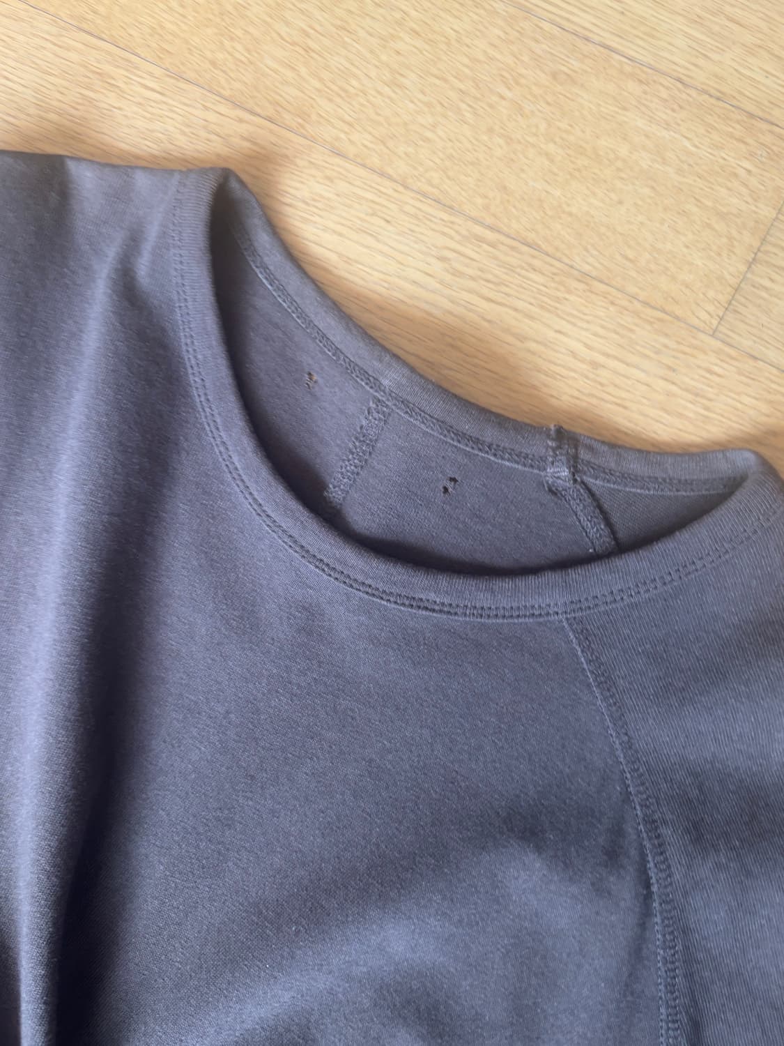 해칭룸 Double Sleeve Tee Dark Brown 상품이미지4