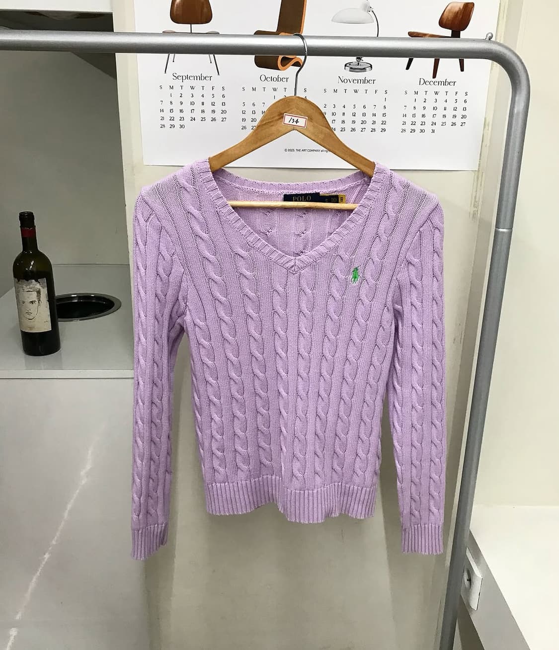 폴로 케이블 니트 상품이미지1