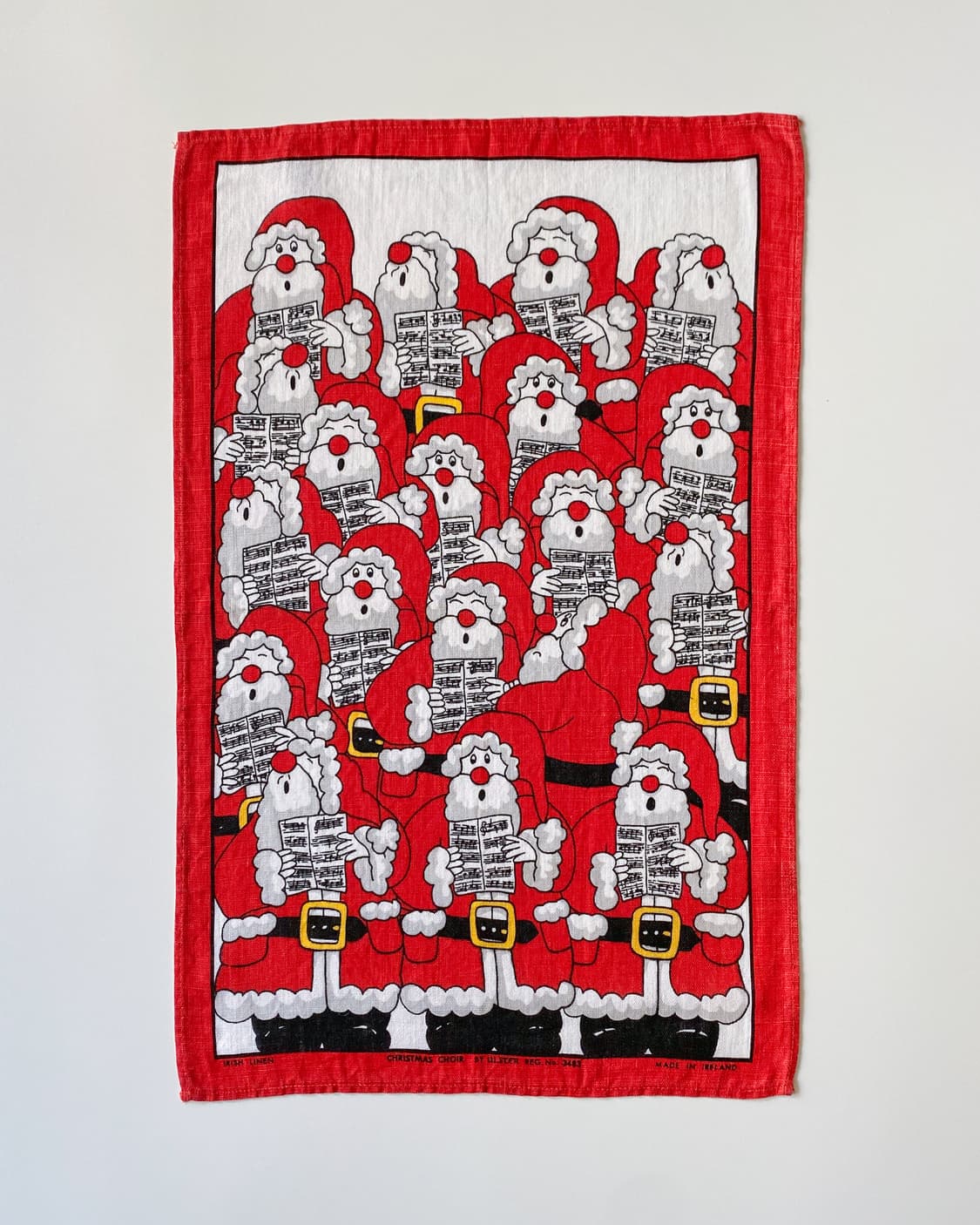 유럽 빈티지 패브릭 (Santa) 상품이미지3