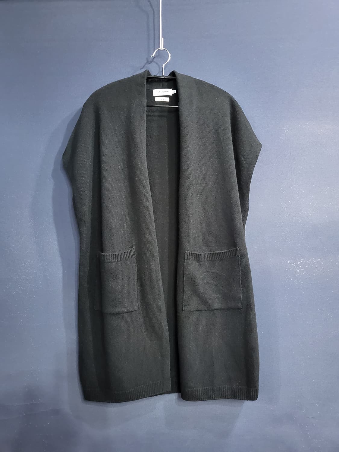 센존 메리노울 베스트  오픈 가디건 상품이미지1