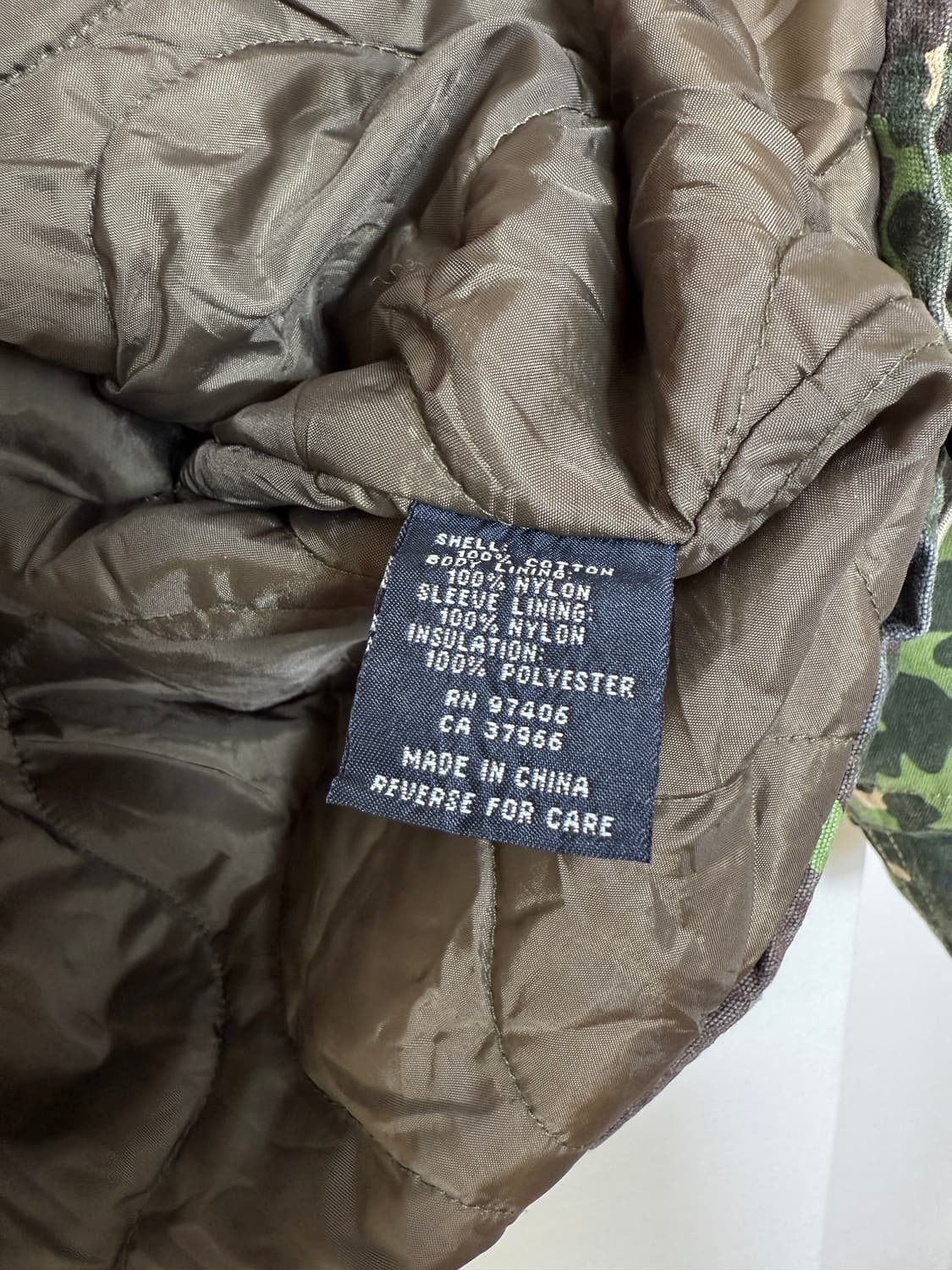 Triple Five Soul 빈티지 카모플라주 워크자켓 상품이미지10