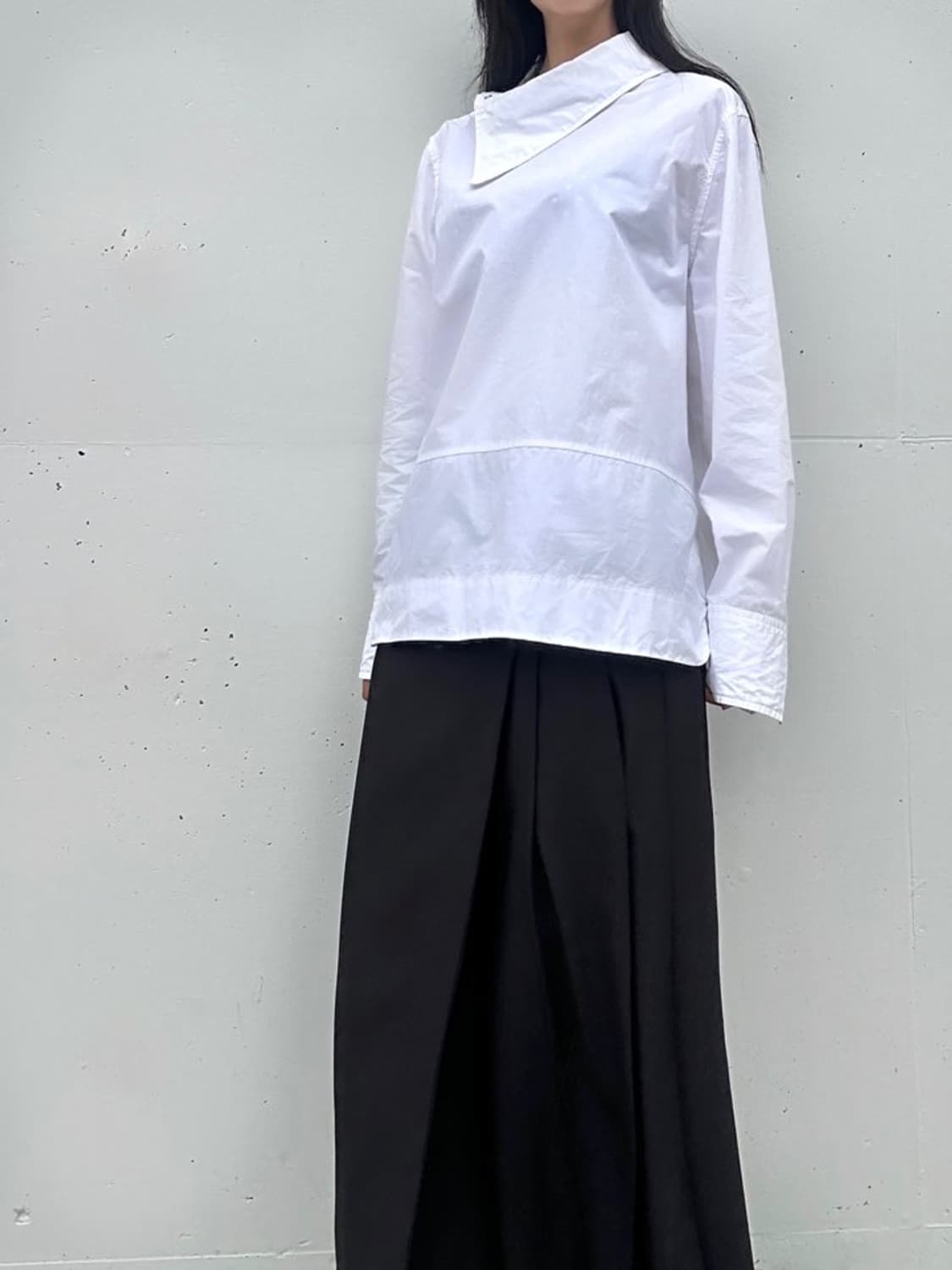 Open chief button shirt / white 상품이미지2