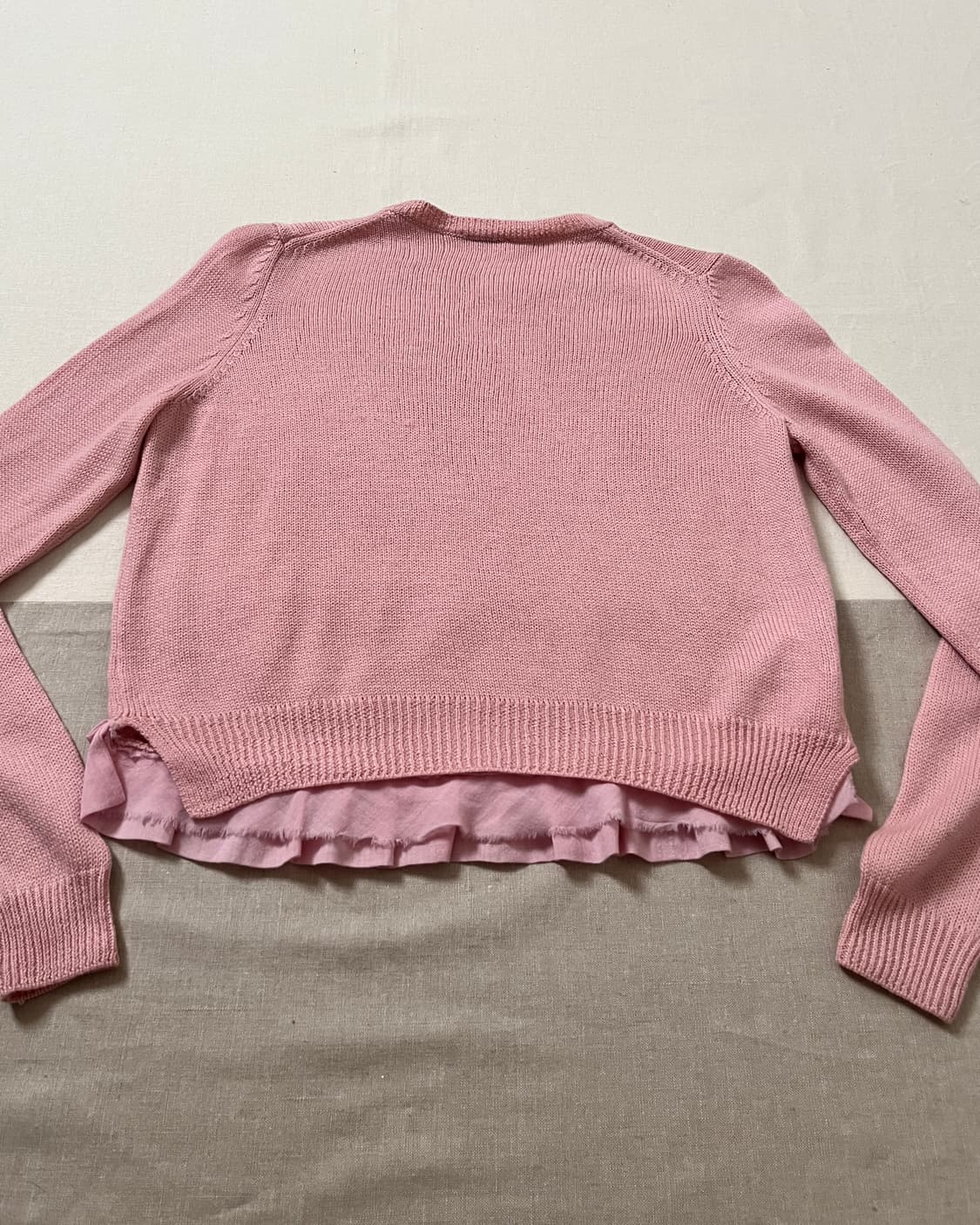 미우미우 러플 울 니트 miu miu 스웨터 상품이미지4