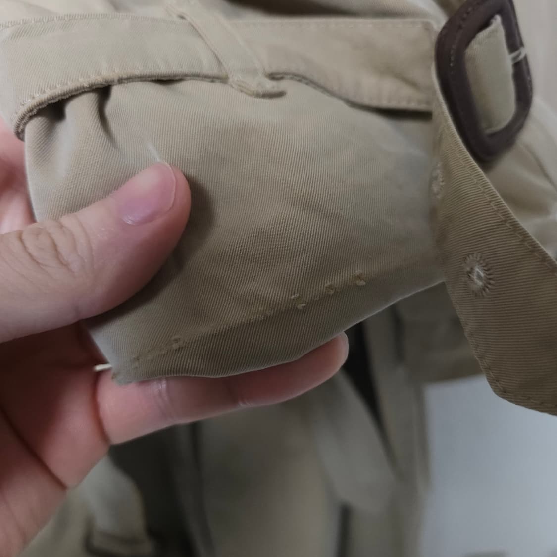 버버리 더블 트렌치코트  상품이미지6