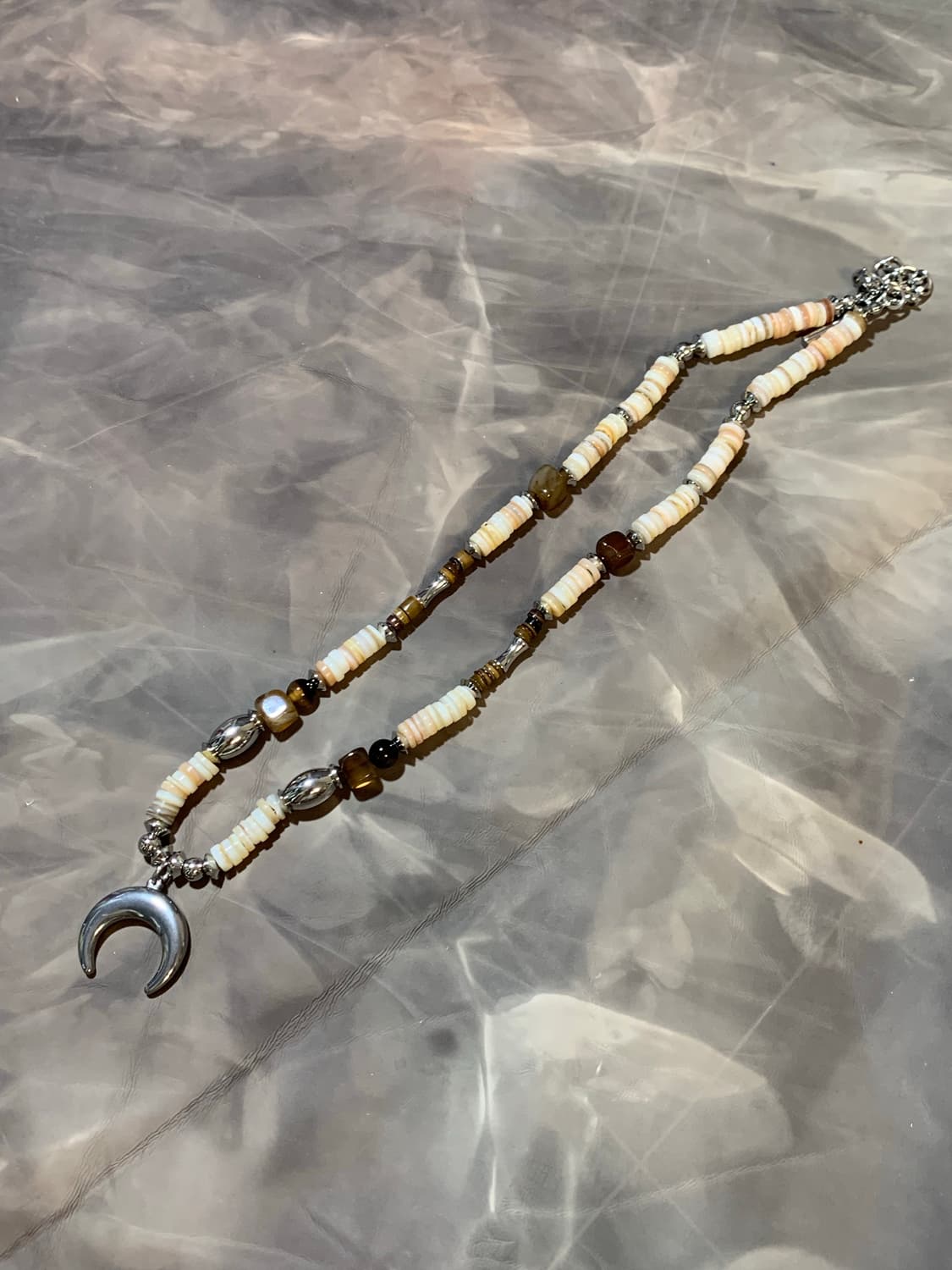 Half moon shell necklace 상품이미지3