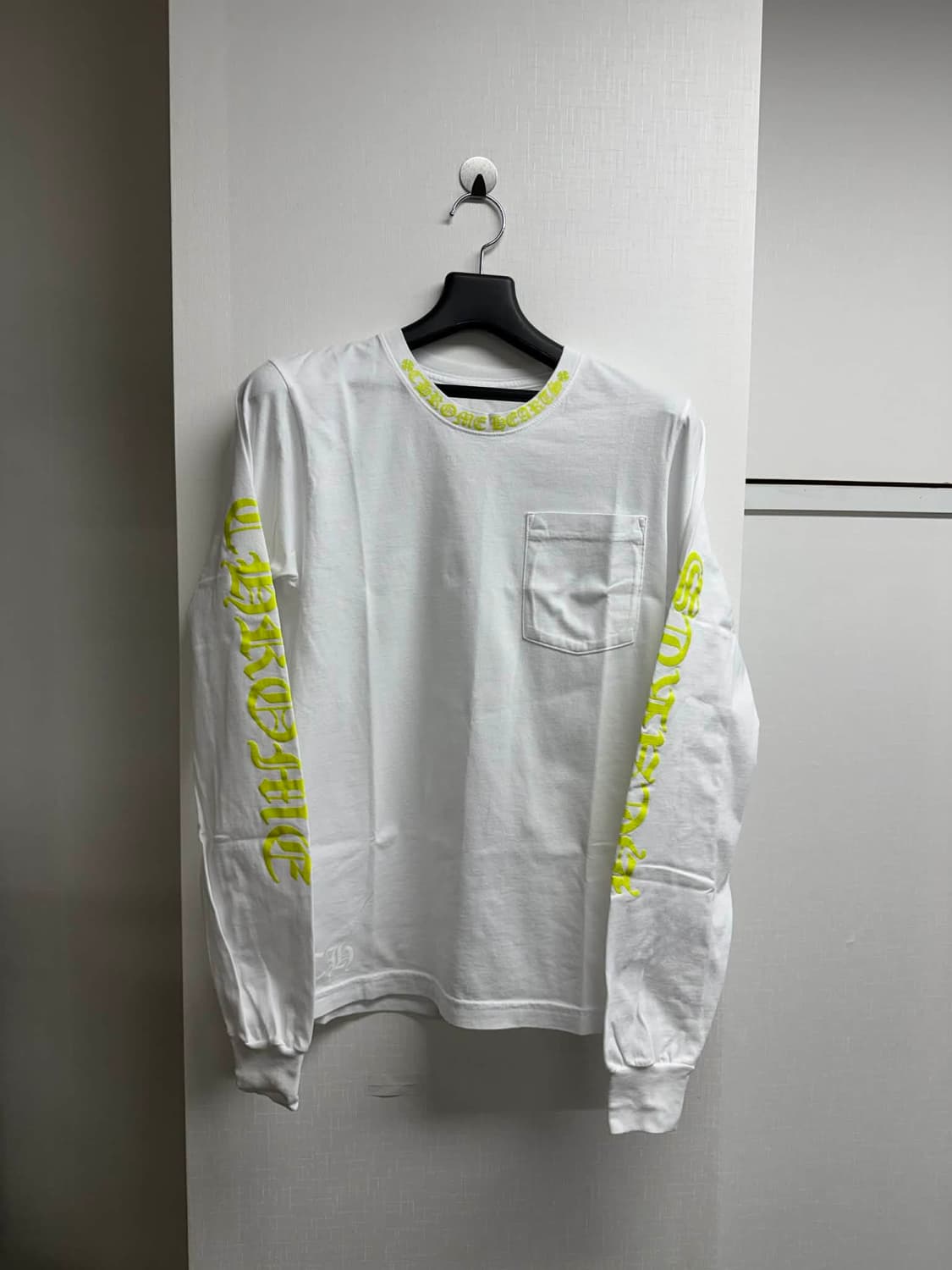 크롬하츠 넥 스크립트 롱슬리브  상품이미지1