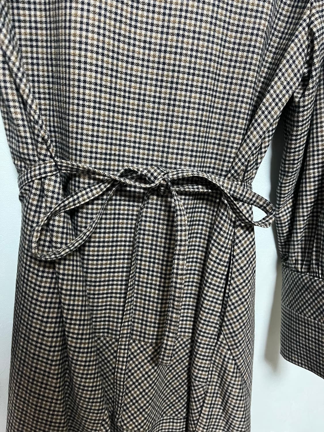 발렌시아(VALENCIA) 체크 원피스 상품이미지3