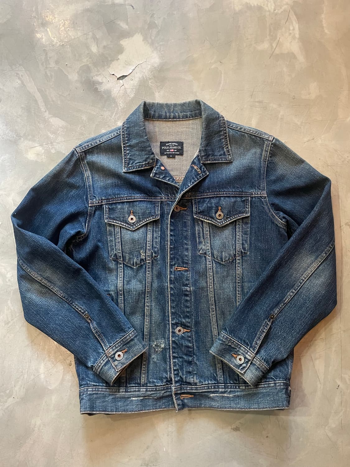 00s POLO JEANS 데님 자켓 S 상품이미지4