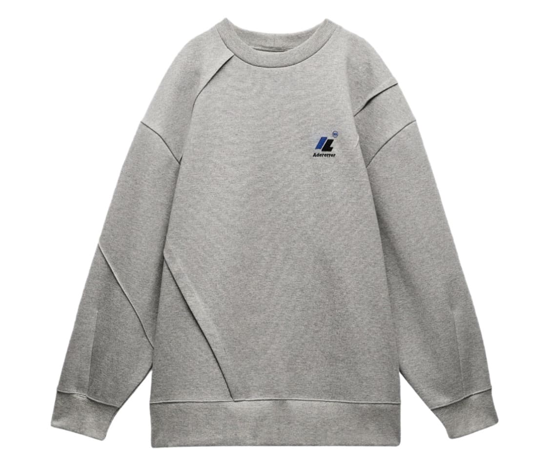 아더에러 자라 오버사이즈 스웨트셔츠 그레이 팝니다 상품이미지1