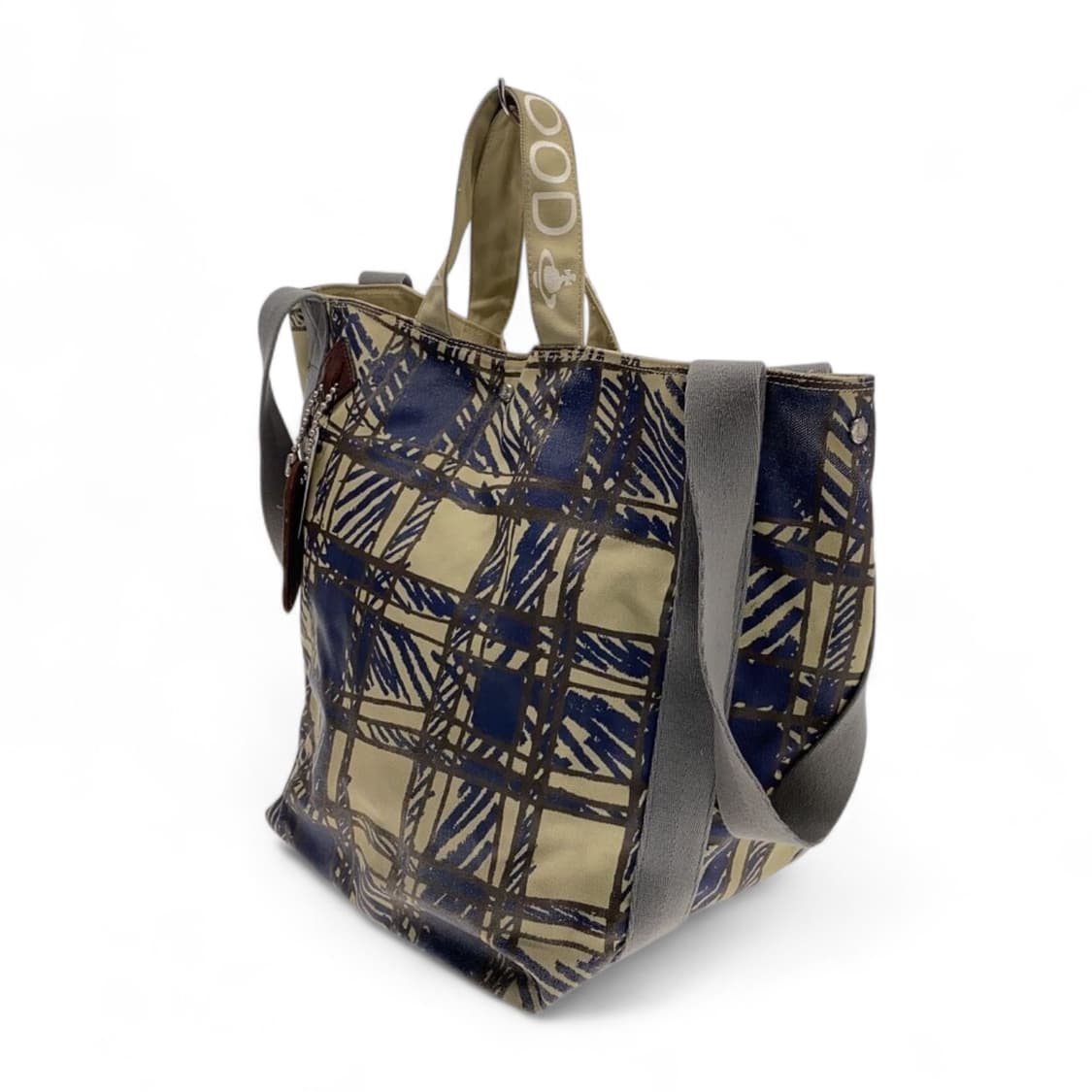 비비안 웨스트우드 캔버스 토트백 상품이미지3