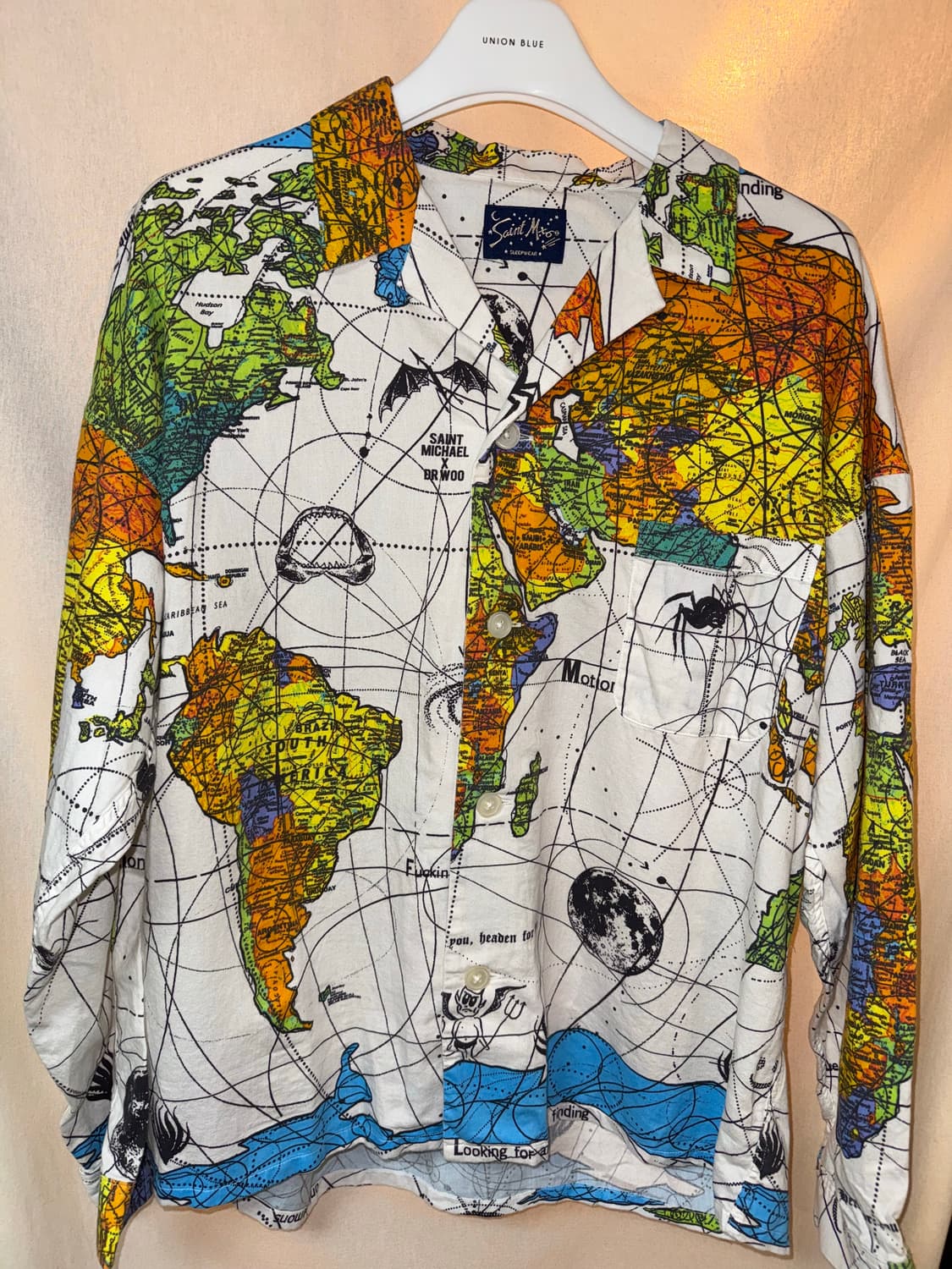 Saint Mx6 x Dr.Woo 파자마 셔츠 M 상품이미지1