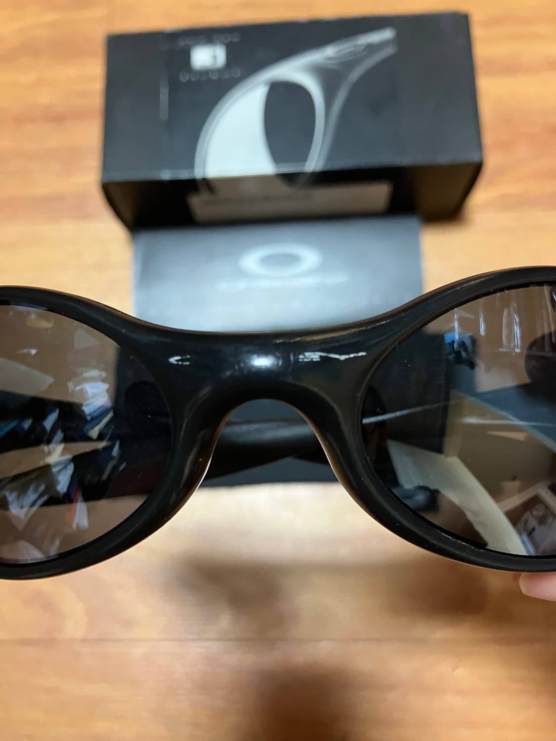 오클리 뉴 아이자켓 새렌즈 블랙 상품이미지2