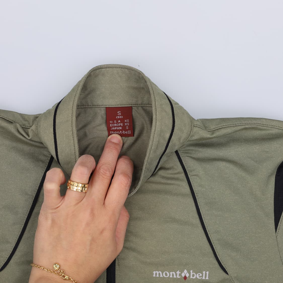 S 몽벨 여성 반집업 반팔티 0320H1 상품이미지4