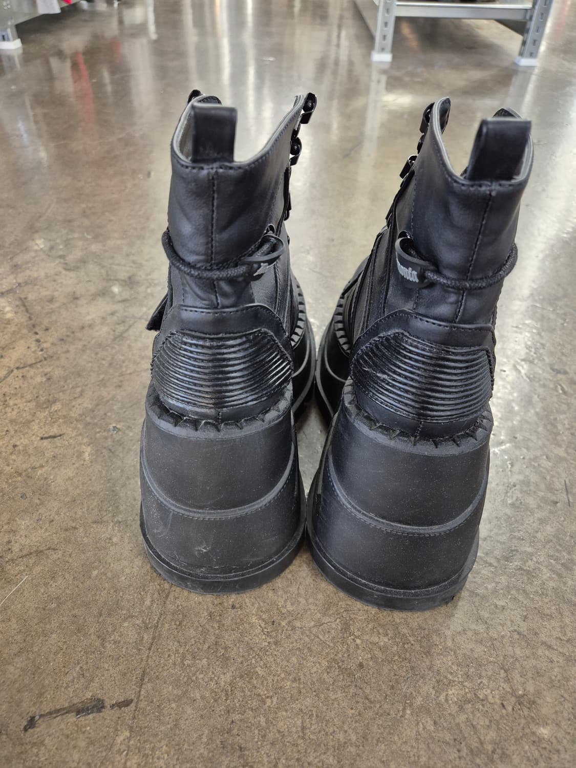 데모니아 STOMP-13 블랙 플랫폼 워커 240 상품이미지6