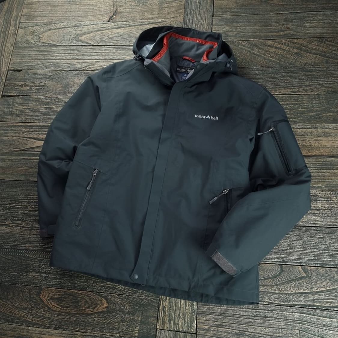[몽벨] 로고 자수 마운틴 바람막이 자켓 M18688 상품이미지1