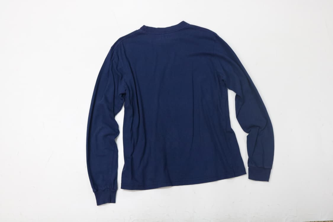 블루블루 재팬 아치 로고 네이비 롱슬리브 티셔츠 (L) 상품이미지6