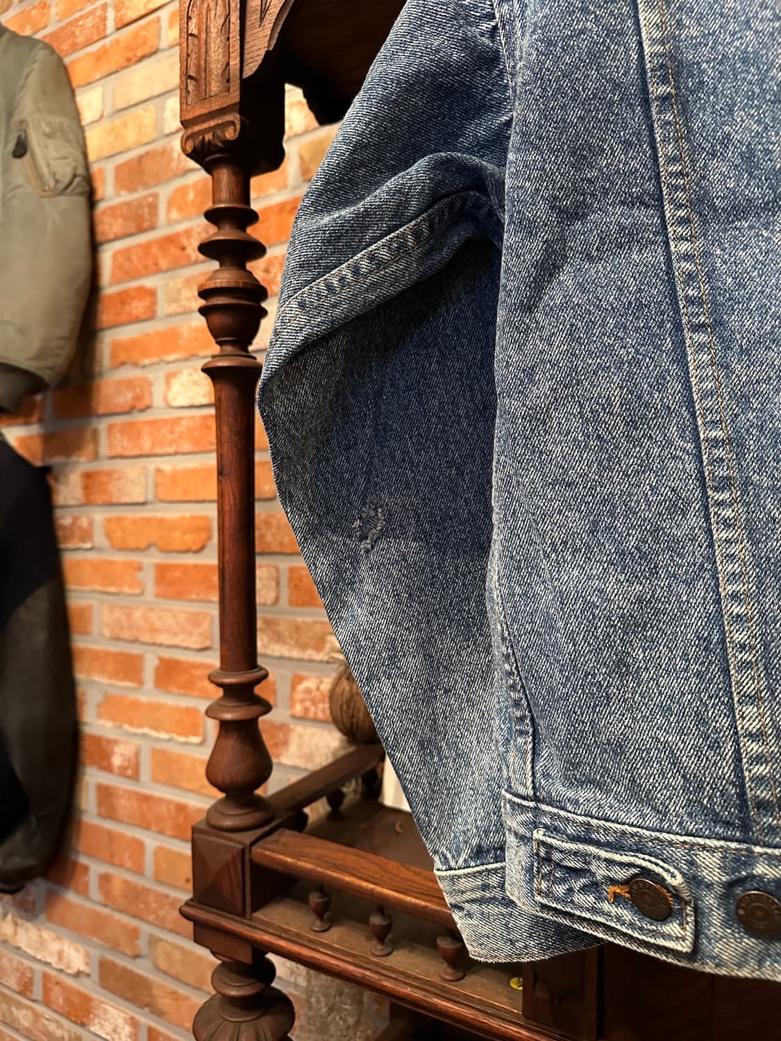 90s USA 빈티지 리바이스 70507 3세대 데님 트러커 자켓 상품이미지6