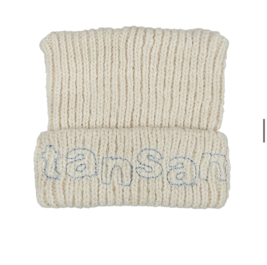 탄산마그네슘 로고 캣 비니 아이보리 상품이미지1