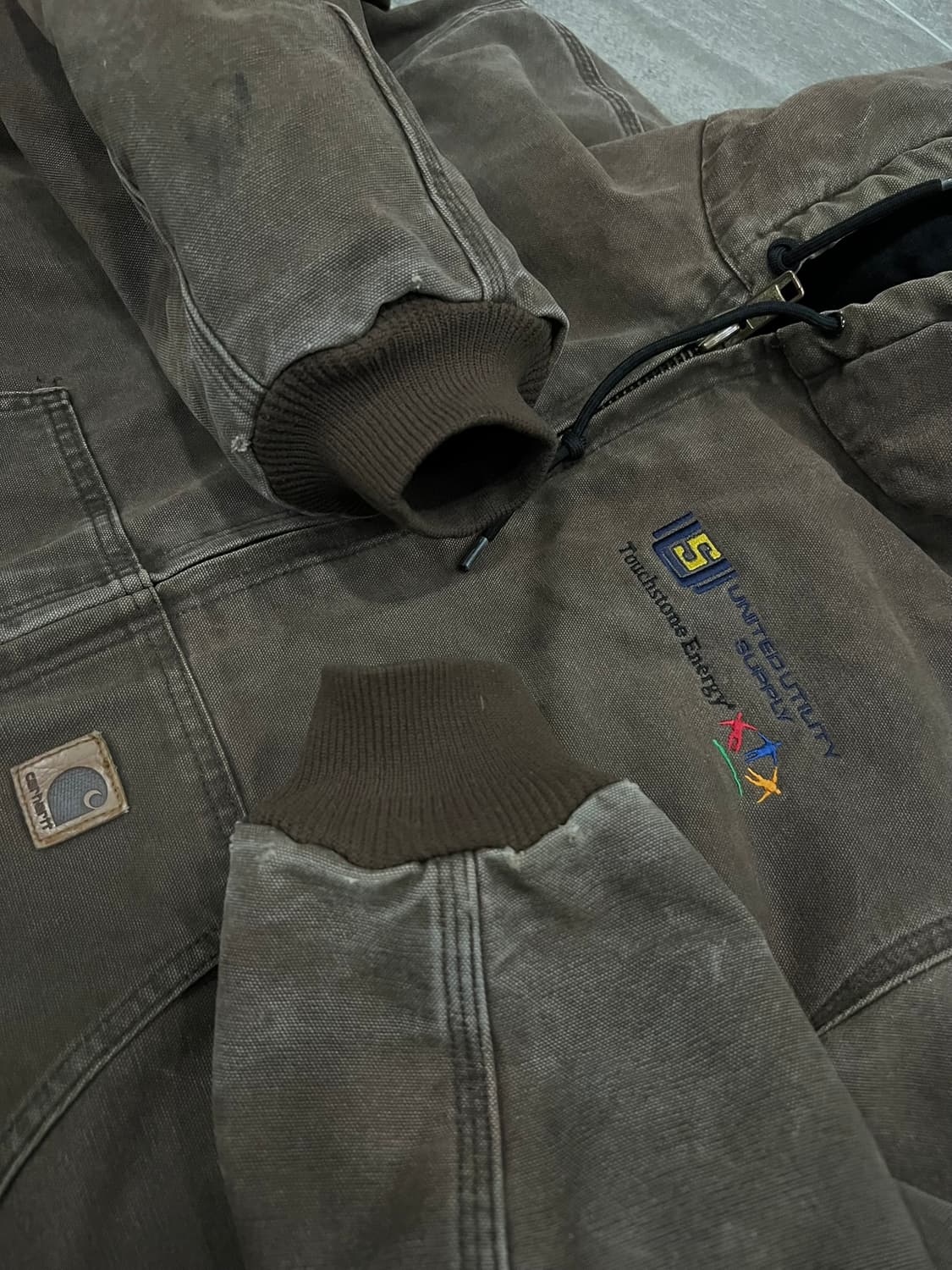 (L)칼하트 덕 액티브 후드자켓 J130 CHT 체스트넛 상품이미지7