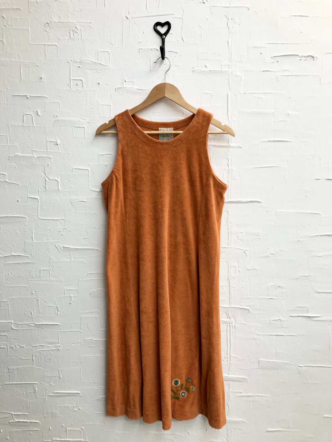 orange terry layerd dress 상품이미지4