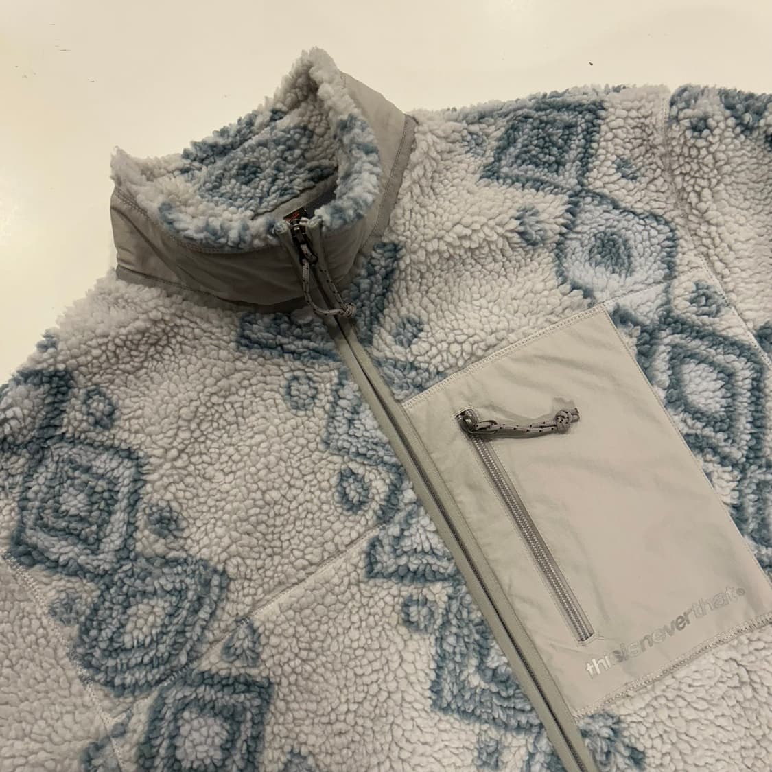 [L] 디스이즈네버댓 패턴 플리스 후리스 자켓 상품이미지9