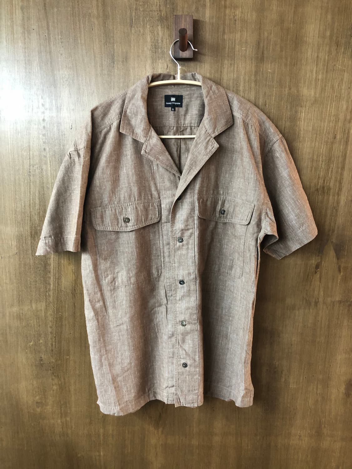 Issey miyake 오픈 카라 셔츠 s 상품이미지1