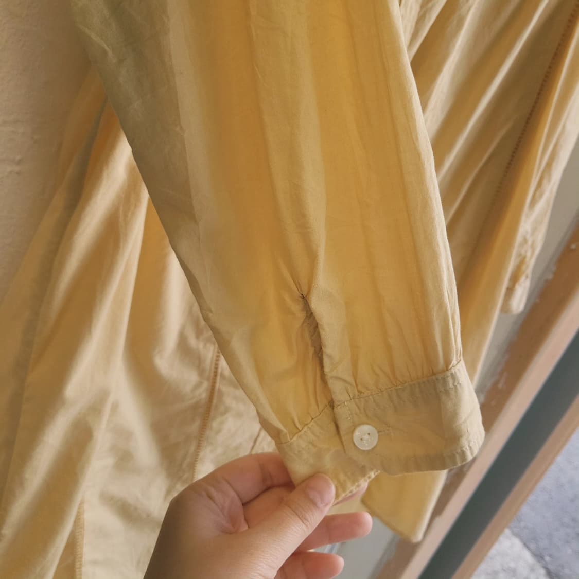 Final decision 펀칭 롱셔츠 상품이미지5