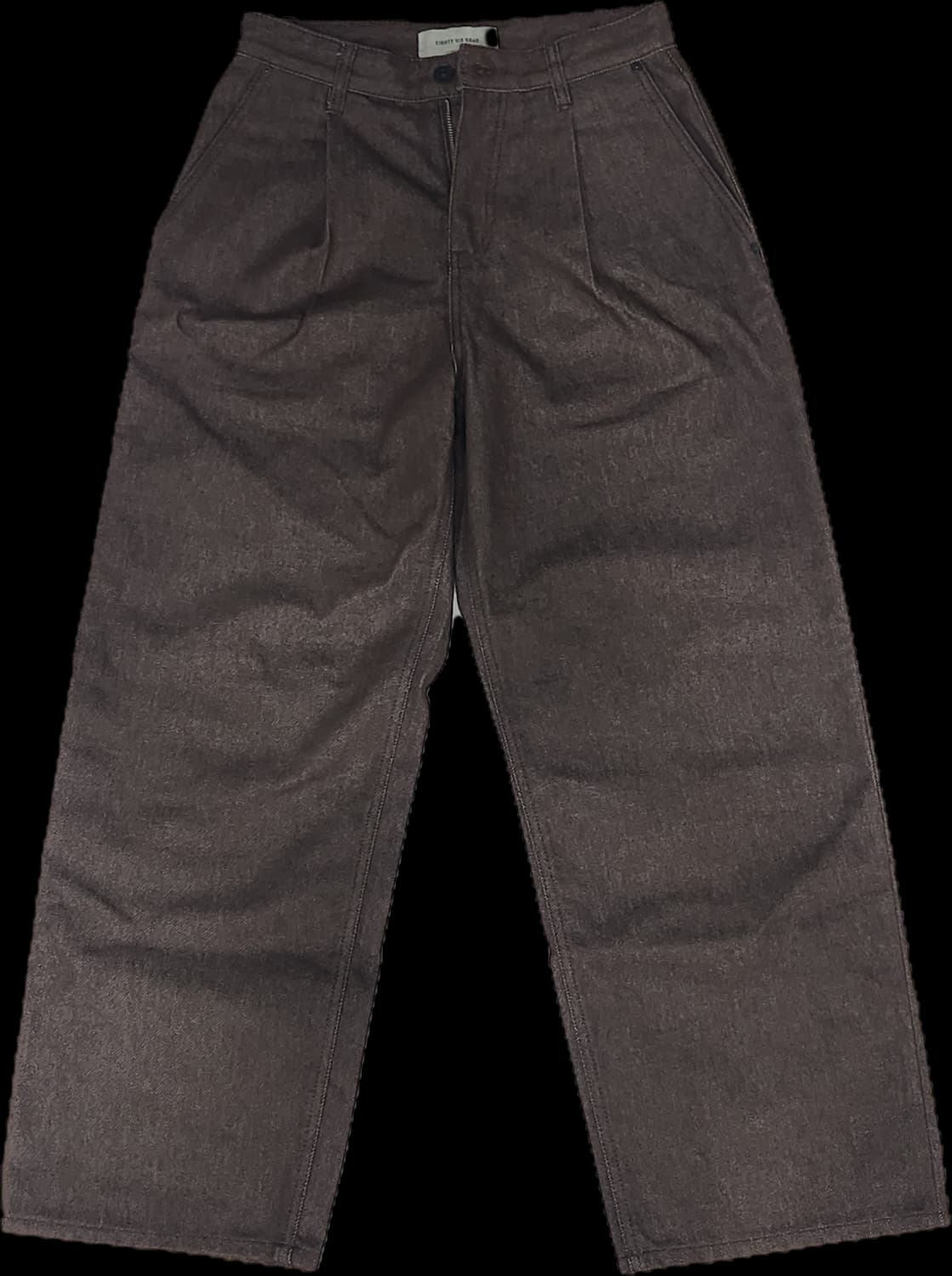 86로드 REAL WIDE ONE TUCK DENIM BRown 28 상품이미지1