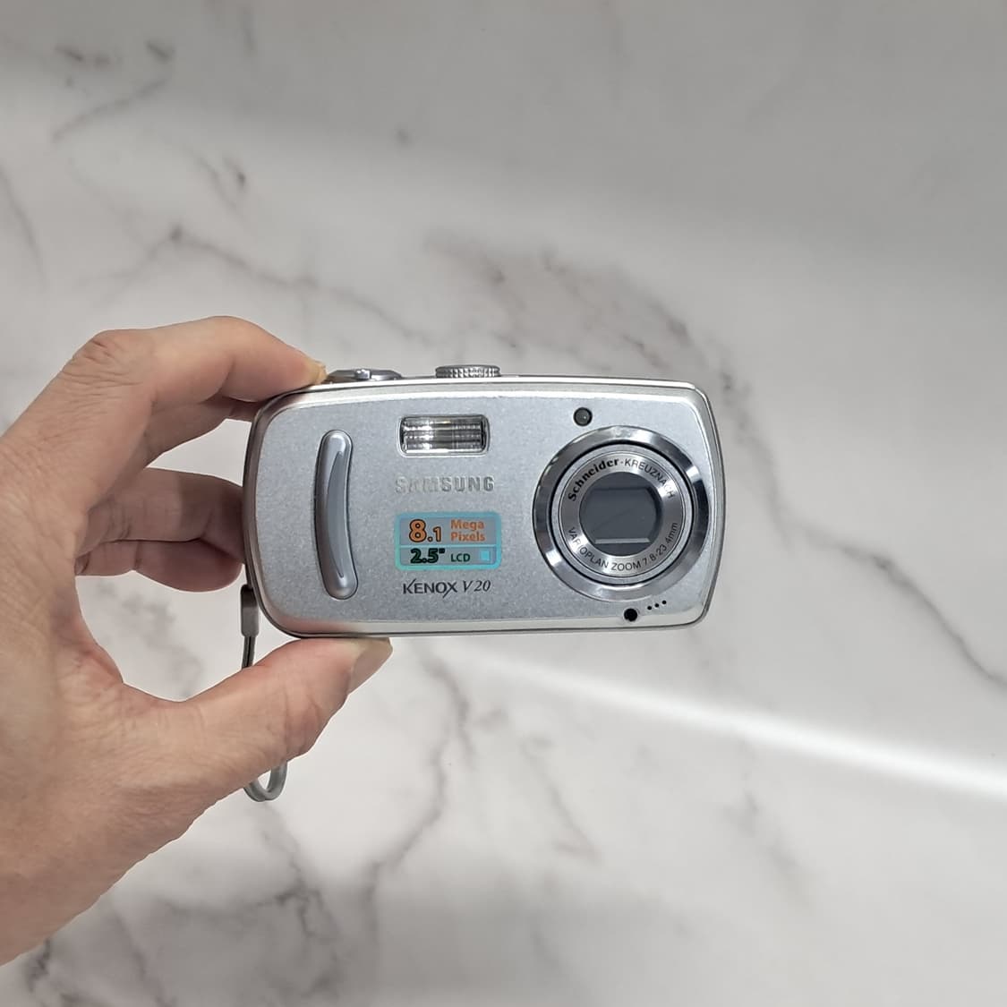 레트로 감성! 삼성 케녹스 V20 실버 빈티지 디카 상품이미지2