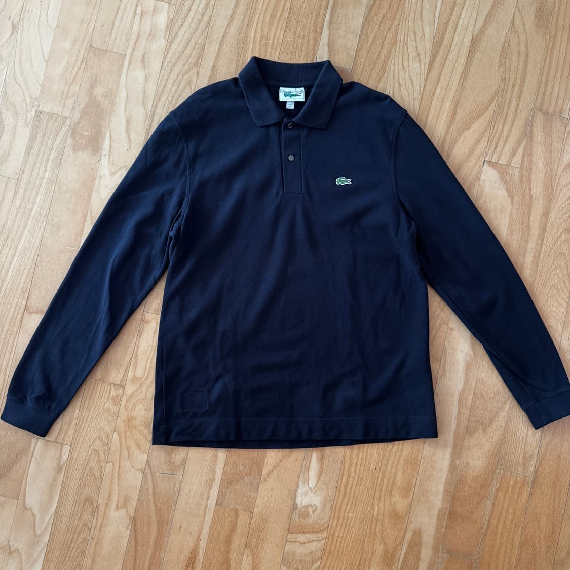 라코스테 폴로 긴팔 클래식핏 네이비 L 상품이미지1