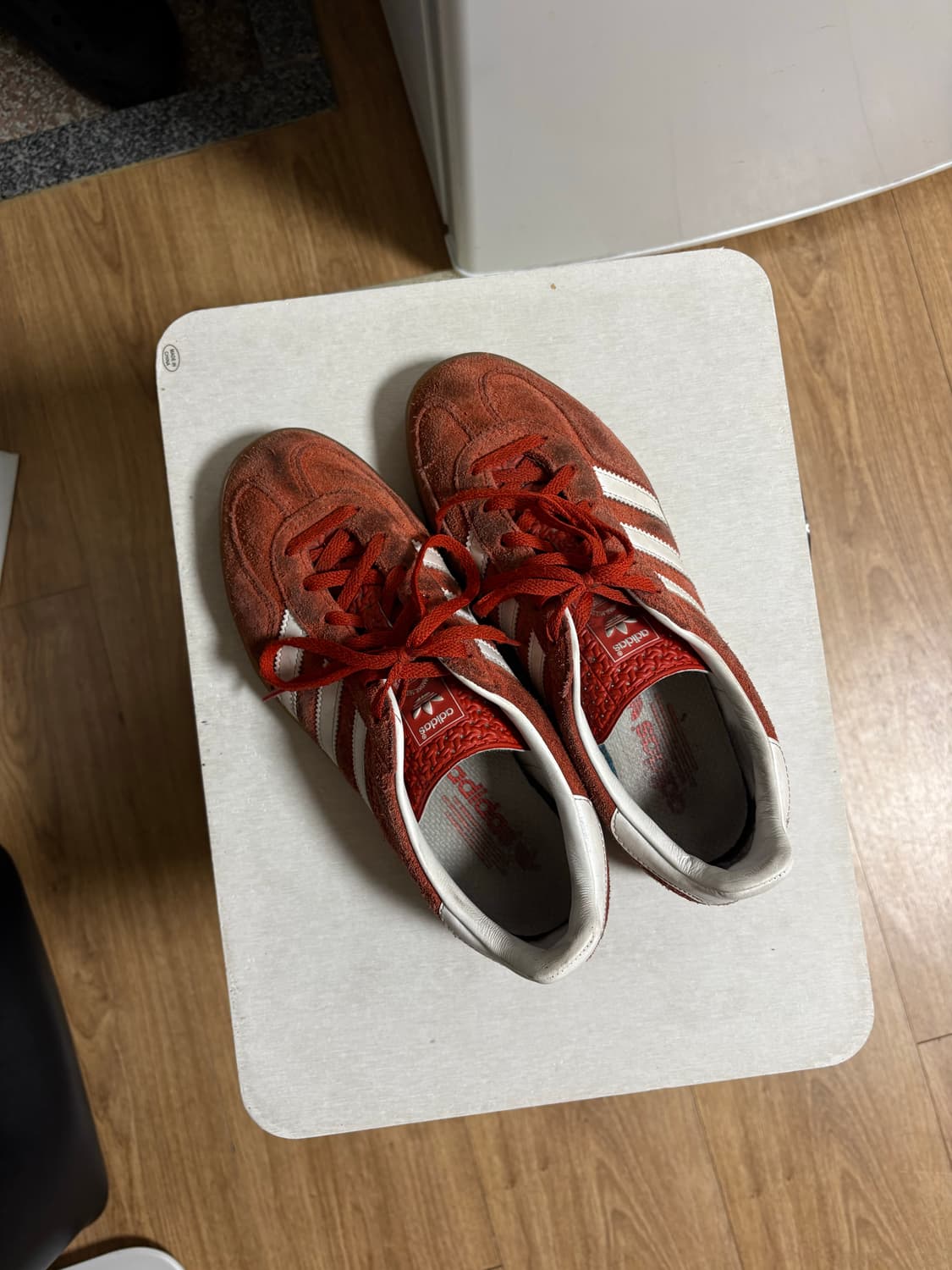 아디다스 가젤 인도어 오렌지 클라우드 화이트 250 상품이미지1