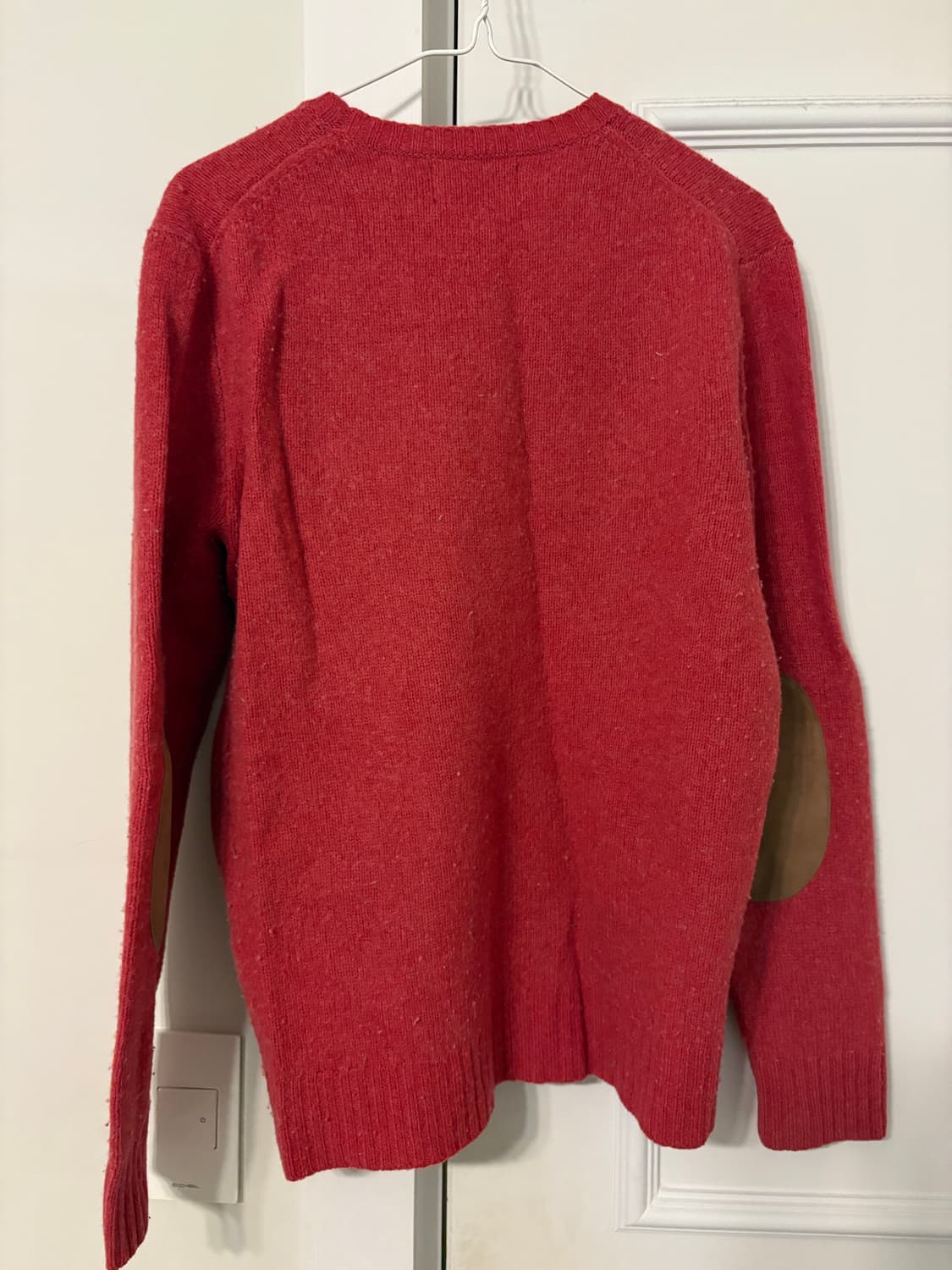 울캐시미어 엘보우 패치 니트 스웨터 상품이미지2