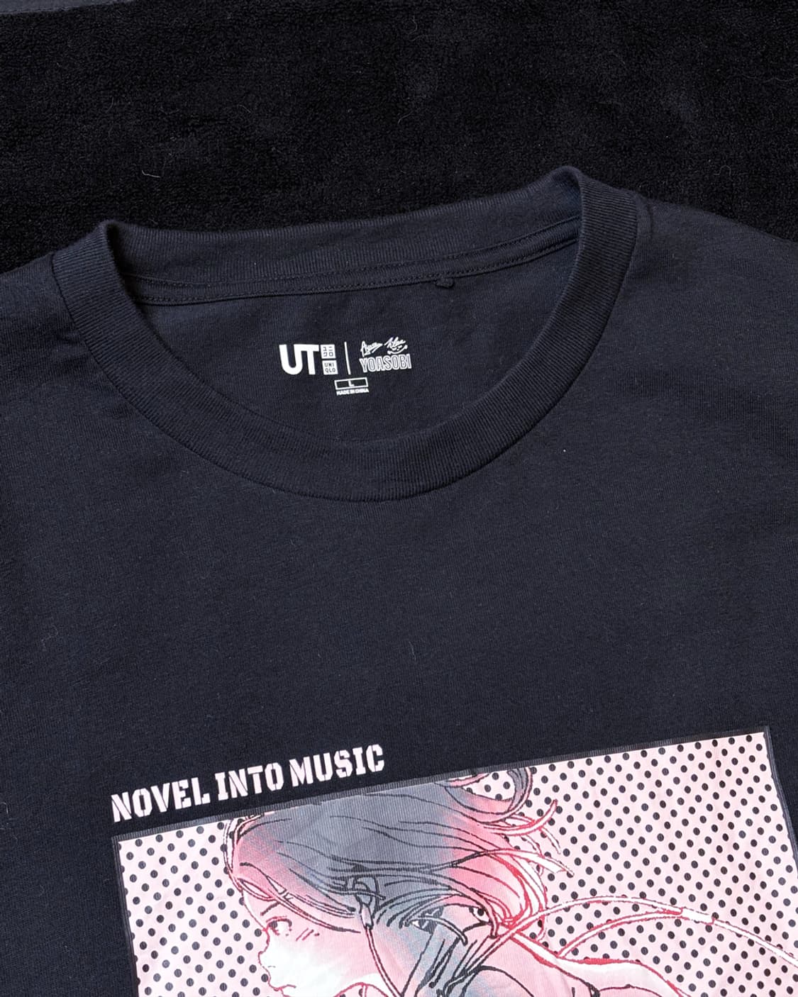 일본빈티지 유니클로 X 요아소비 콜라보 티셔츠 상품이미지2